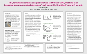 Research paper dos and don'ts