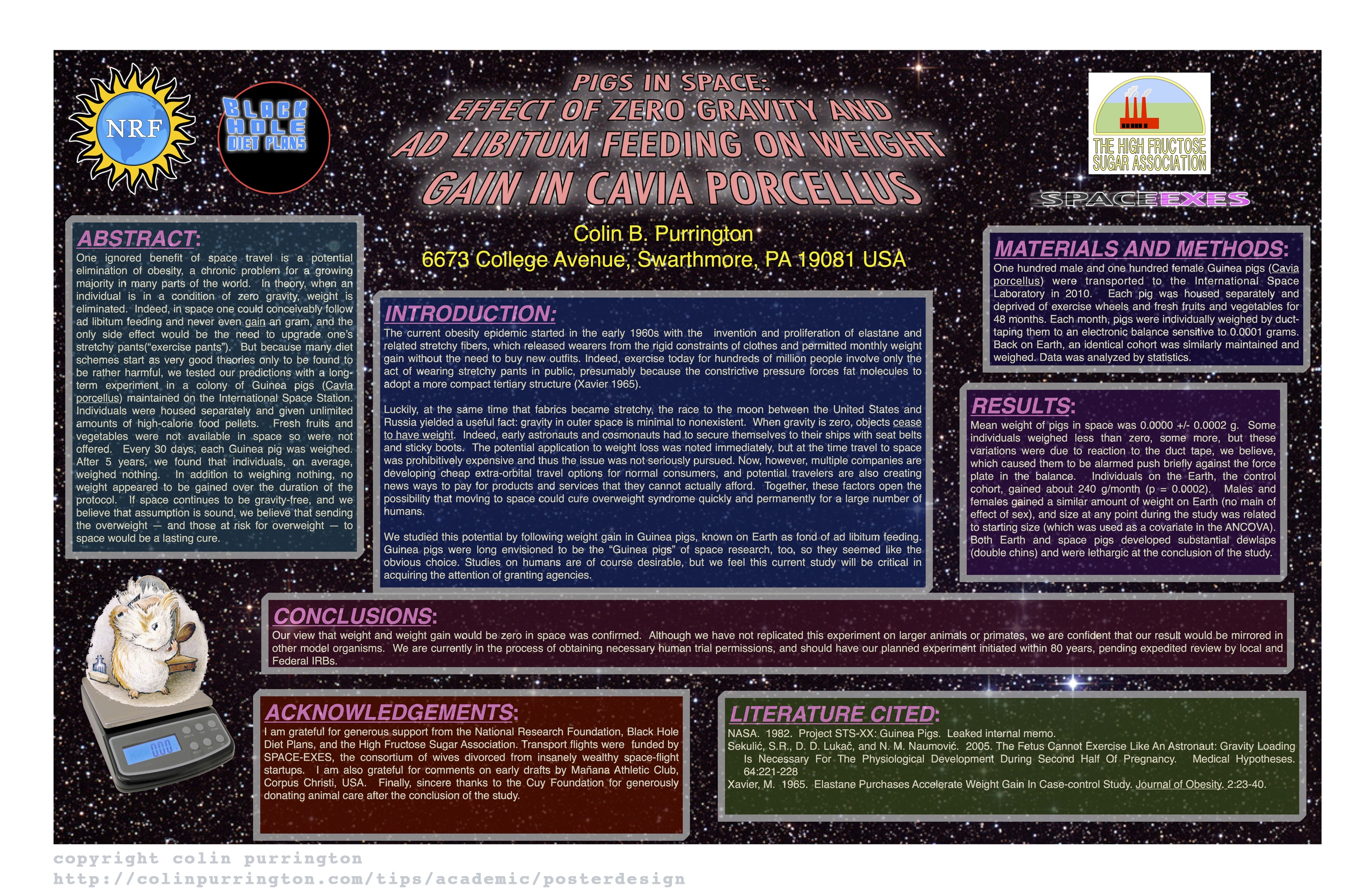 Research Poster Format