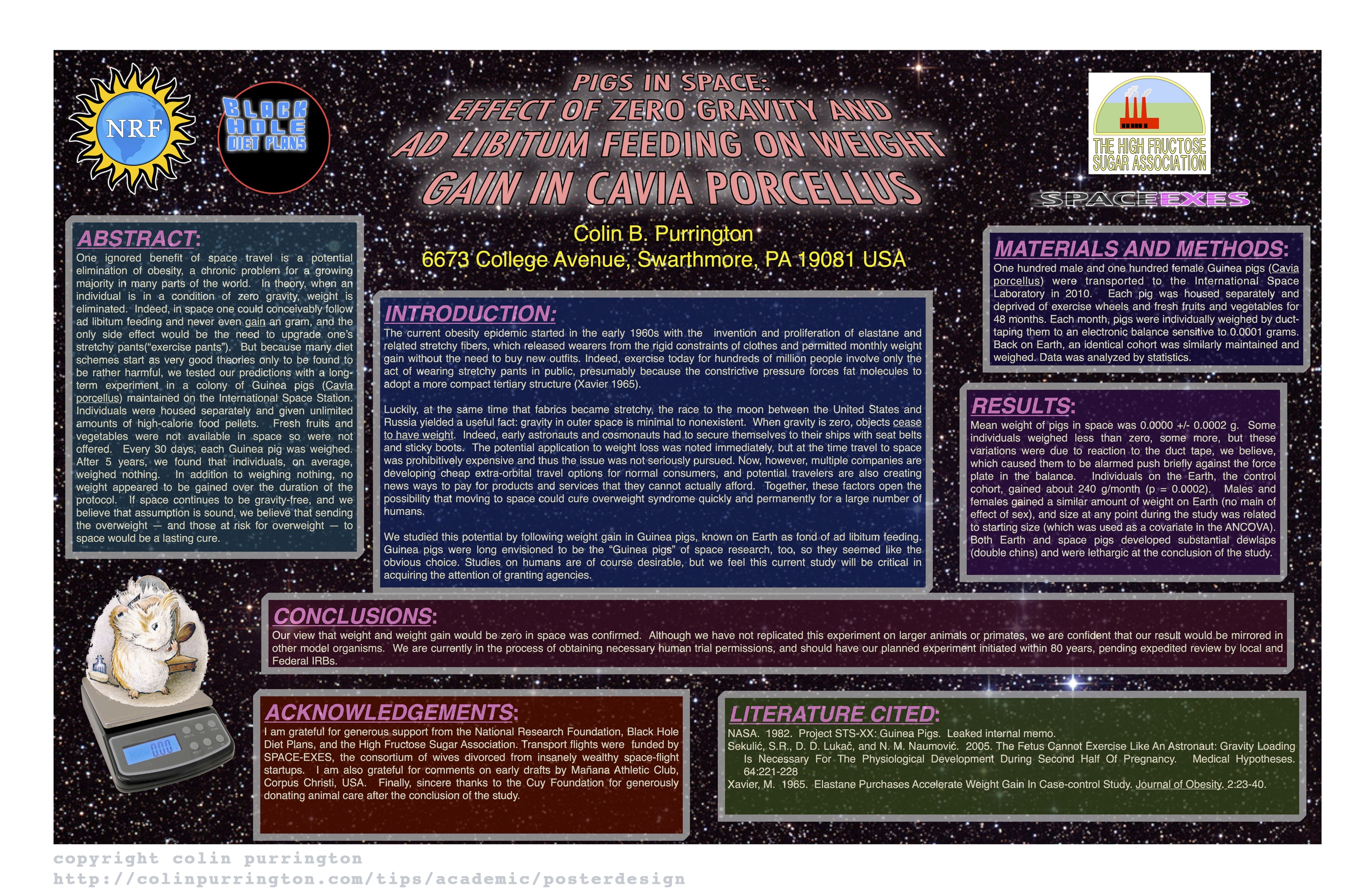 Scientific Research Poster