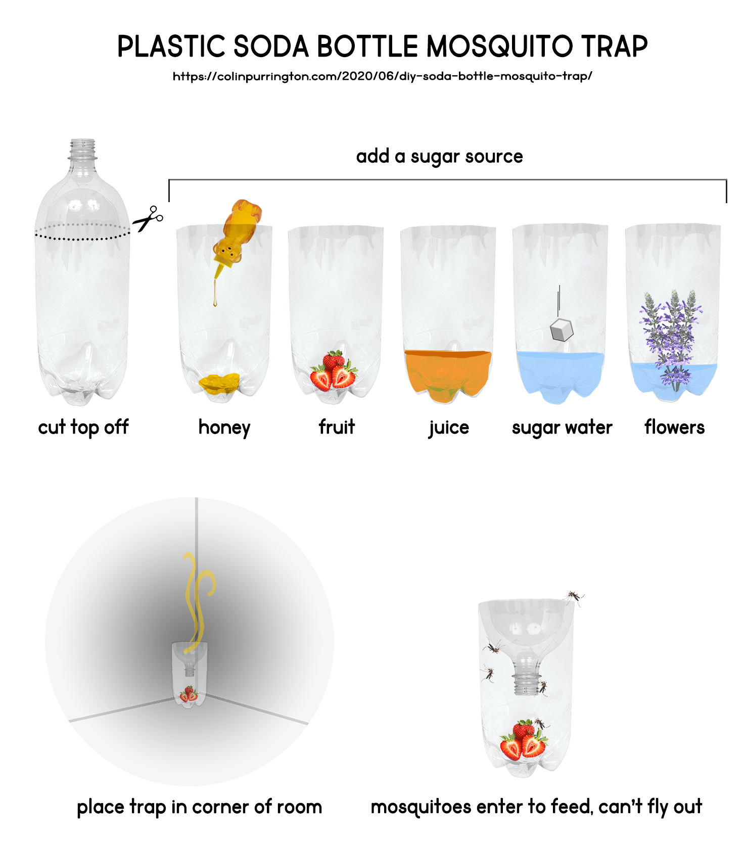 Homemade Mosquito Trap Without Yeast