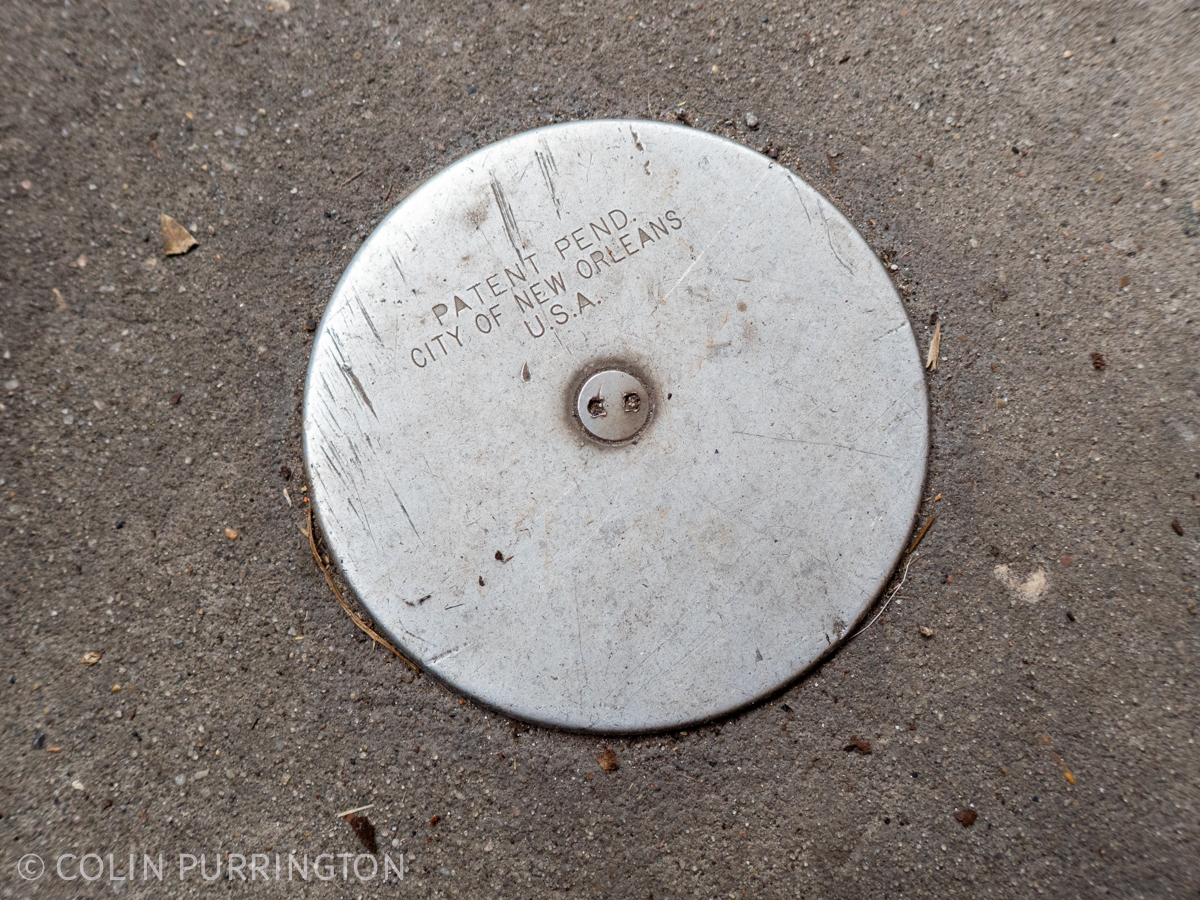 Termite bait stations in New Orleans' sidewalks » Colin